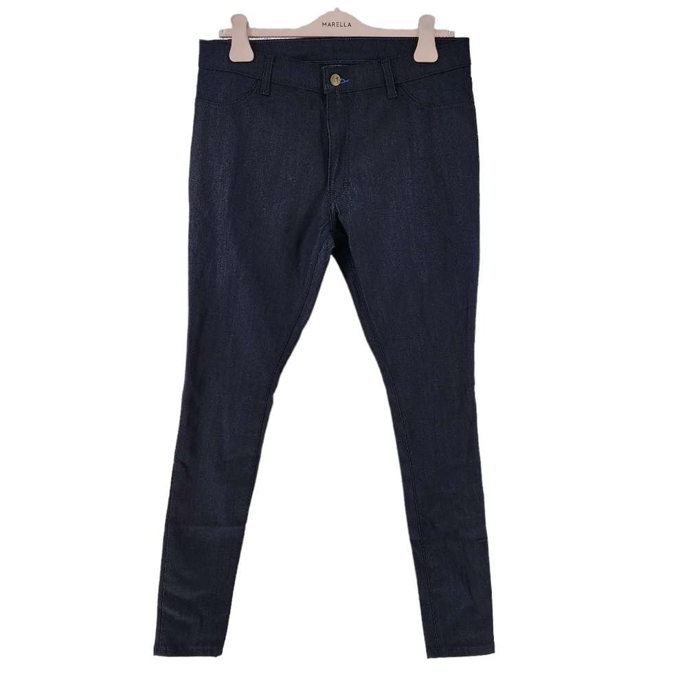 Blue Delta Women's Skinny Fit Custom Made Dark Denim Jean